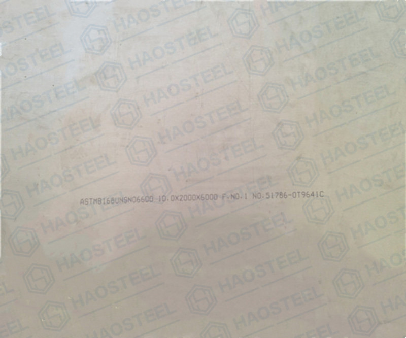UNS N06600 nickel based Inconel 600 alloy steel plate